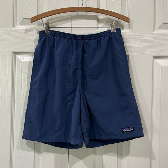 Patagonia Men's 7" Baggies Shorts Tidepl Blu Size Small - Picture 2 of 10
